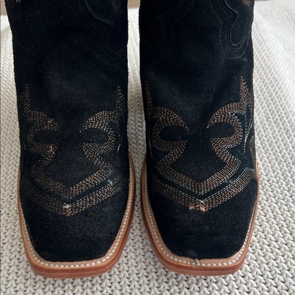 Corral Women's Black and Brown Heeled Boots - Picture 4 of 10